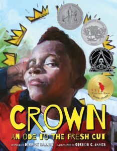 Cover image of Crown: An Ode to the Fresh Cut by Derrick Barnes