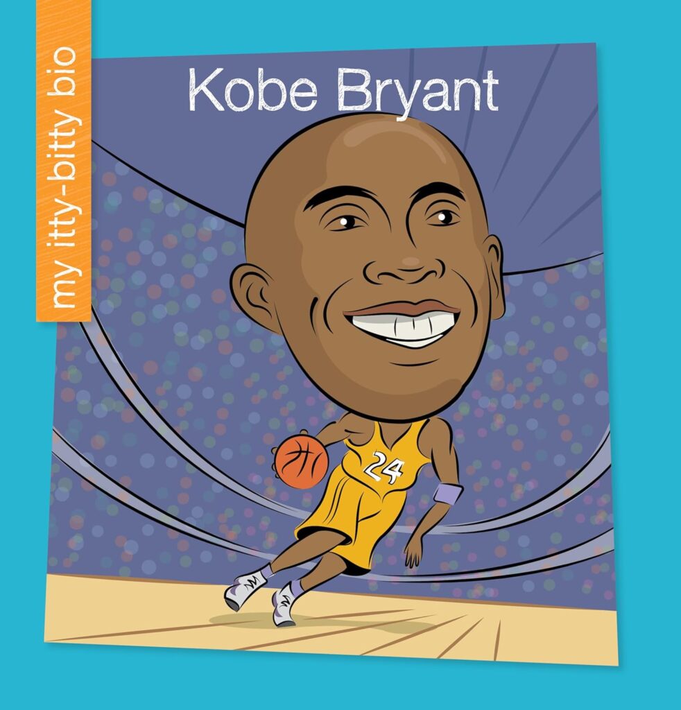 Cover image of Kobe Bryant (My Early Library: My Itty-Bitty Bio) by Erin Fisher. Illustrated by Jeff Bane.