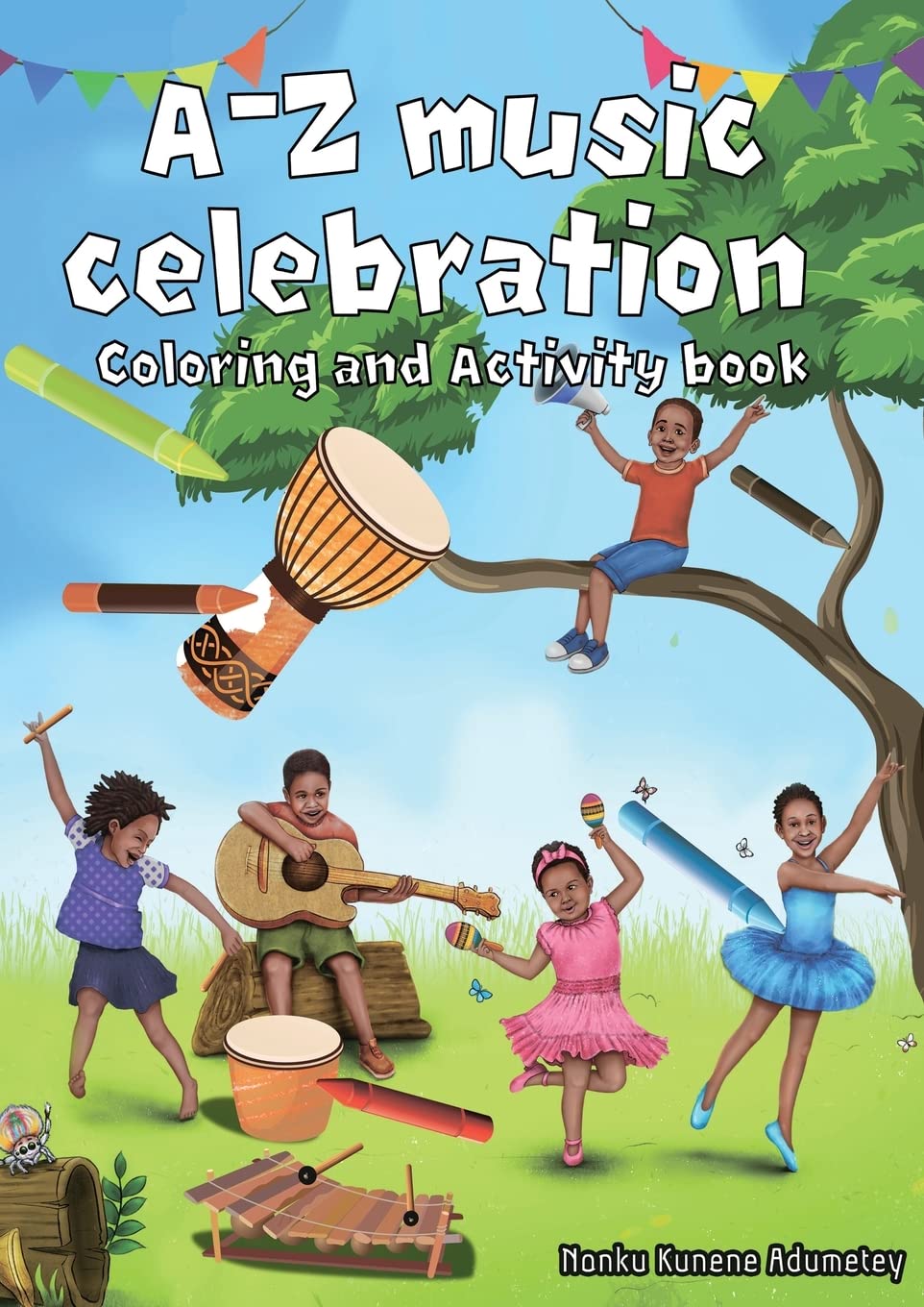 A – Z Musical Celebration: Coloring and Activity Book